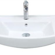 Mega Olivin 80 cm Hilton Dolap Uyumlu Etejerli Lavabo