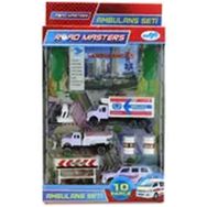 Mega Oyuncak JP9103 Ağaçlı Metal Ambulans Seti