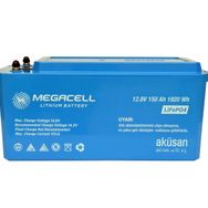 Megacell Lifepo4 12 V 150 A ABS Kasa Akü