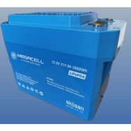 Megacell Lifepo4 Lityum Demir Fosfat 12.8 V 210 Ah Akü