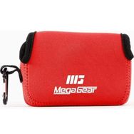 Megagear MG617 Canon Powershot SX720 HS Neopren Kırmızı Kamera Kılıfı