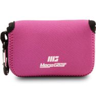 Megagear MG719 Panasonic Lumix DC-ZS70 Neopren Pembe Kamera Kılıfı