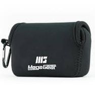 Megagear MG814 Canon Powershot SX620 HS Neopren Siyah Kamera Kılıfı