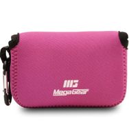 Megagear MG817 Canon Powershot SX620 HS Neopren Pembe Kamera Kılıfı