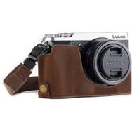 Megagear MG973 Panasonic Lumix DMC-GX85-GX80 Deri Kamera Çantası