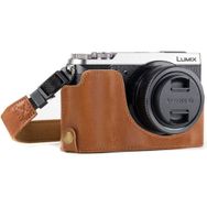 Megagear MG974 Panasonic Lumix DMC-GX85-GX80 Deri Kamera Çantası