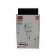 Megatech EC02 2.1A Ev Şarj Adaptörü ve Lightning USB Kablo