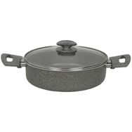 Mehtap 30cm Granit Efektli Basık Tencere