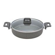 Mehtap Gri 28 cm Granit Karnıyarık Tenceresi