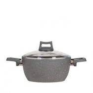 Mehtap Rose 20 cm Granit Derin Tencere