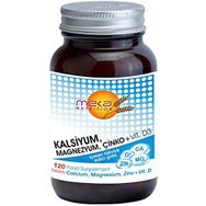 Meka Nutrition Calcium Magnesium Zinc Vitamin D İçeren 120 Tablet