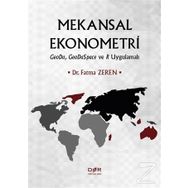 Mekansal Ekonometri - Fatma Zeren