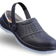 Mekap 210-03 S1 Slipper Siyah Sandalet Iş Güvenlik Ayakkabısı