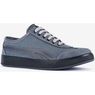 Mekap 304-03 Gri Microfiber Ayakkabı