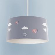 Mekta Home Gri Balonlu Bulutlu Avize