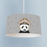 Mekta Home Panda Desenli Renkli Avize