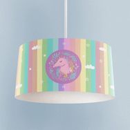 Mekta Home Renkli Unicorn Desenli Avize