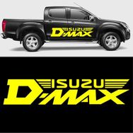 Melek Pazarı S1734 Isuzu D-Max Sticker off Road Sarı 25x5 cm Oto Sticker