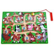 Melissa&Doug Ahşap Mıknatıslı Labirent Sayılar Yapboz