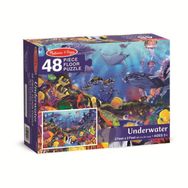 Melissa&Doug Deniz Altı 48 Parça 3+ Yaş Dev Yer Yapbozu