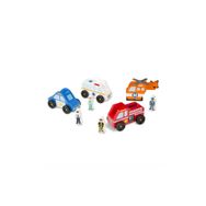 Melissa&Doug MD009285 Ahşap Acil Yardım Araçları