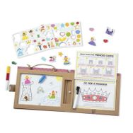Melissa&Doug MD041322 Prenses Oyna Çiz Yarat Oyun Seti