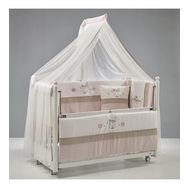Meltem Smart Mondo Sallanır Ahşap 60x120 cm Beyaz Pretty Anne Yanı Beşik