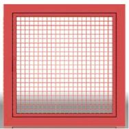 Menfezsan 100 x 100 Alüminyum Kare Petek Menfez