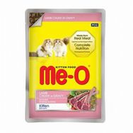 Meo 80 GR Kuzu Etli Yavru Kedi Pouch Konservesi