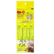Meo Creamy Treats Ton Balığı ve Keçi Sütlü 4x15 gr Ek Besin ve Kedi Ödülü
