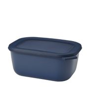 Mepal Multi Bowl Cirqula Rectangular 1500 ml Koyu Mavi Saklama Kabı