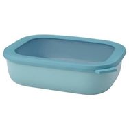 Mepal Multi Bowl Cirqula Rectangular 2000 ml Gri Saklama Kabı