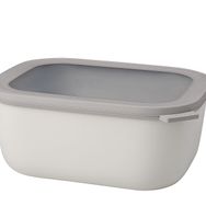 Mepal Multi Bowl Cirqula Rectangular 3000 ml Beyaz Saklama Kabı