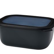 Mepal Multi Bowl Cirqula Rectangular 3000 ml Black Saklama Kabı