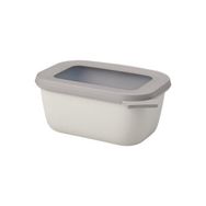 Mepal Multi Bowl Cirqula Rectangular 750 ml Beyaz Saklama Kabı