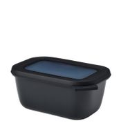 Mepal Multi Bowl Cirqula Rectangular 750 ml Siyah Saklama Kabı
