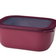 Mepal Multi Bowl Cirqula Rectangular Berry 3000 ml Saklama Kabı