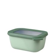 Mepal Multi Bowl Cirqula Rectangular Sage 750 ml Saklama Kabı