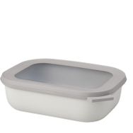 Mepal Multi Bowl Cirqula Rectangular White 1000 ml Saklama Kabı