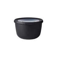 Mepal Multi Bowl Cirqula Round 1000 ml Siyah Saklama Kabı