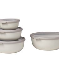 Mepal Set Cirqula Round 4 Parça 350-750-1250-2250 ml Yeşil Saklama Kabı