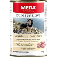 Mera Pure Sensitive Adult Kümes Hayvanlı ve Yürekli 400 gr Yetişkin Köpek Konservesi