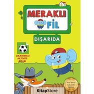 Meraklı Fil-Dışarıda-Çıkartmalı Aktivite Kitabı - Kolektif