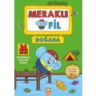 Meraklı Fil Doğada Çıkartmalı Aktivite Kitabı Eksik Parça Yayınları