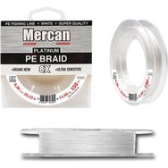 Mercan PE Örgü Platinum 8X İp 0.20 mm - 150 mt Beyaz Makara Misina