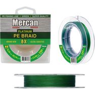 Mercan PE Örgü Platinum 8X İp 0.23 mm - 150 mt Yeşil Makara Misina