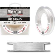 Mercan PE Örgü Platinum 8X İp 0.40 mm - 150 mt Beyaz Makara Misina