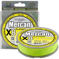 Mercan PE Örgü Platinum 8X İp 0.60 mm - 150 mt Sarı Misina
