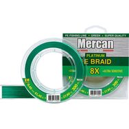 Mercan PE Örgü Platinum X8 İp 300 m Yeşil 0.40 mm Misina