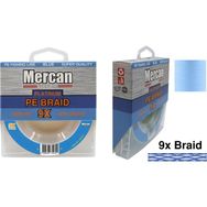 Mercan PE Örgü Platinum X9 İp 150 m Mavi 0.21 mm Makara Misina